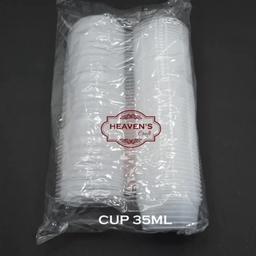 Thinwall rounded/bulat/food container 35-100ml (1pak = 25pcs)