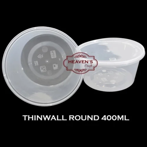 Thinwall rounded/bulat/food container 400-1000ml