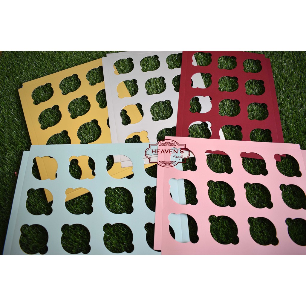 Inner / insert / sekat box cupcake isi 12