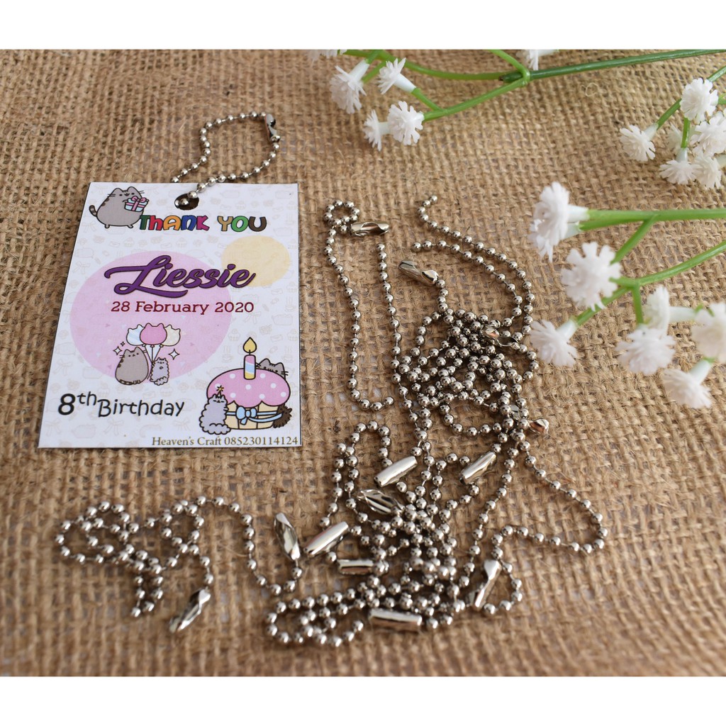 Gantungan rantai lada nikel