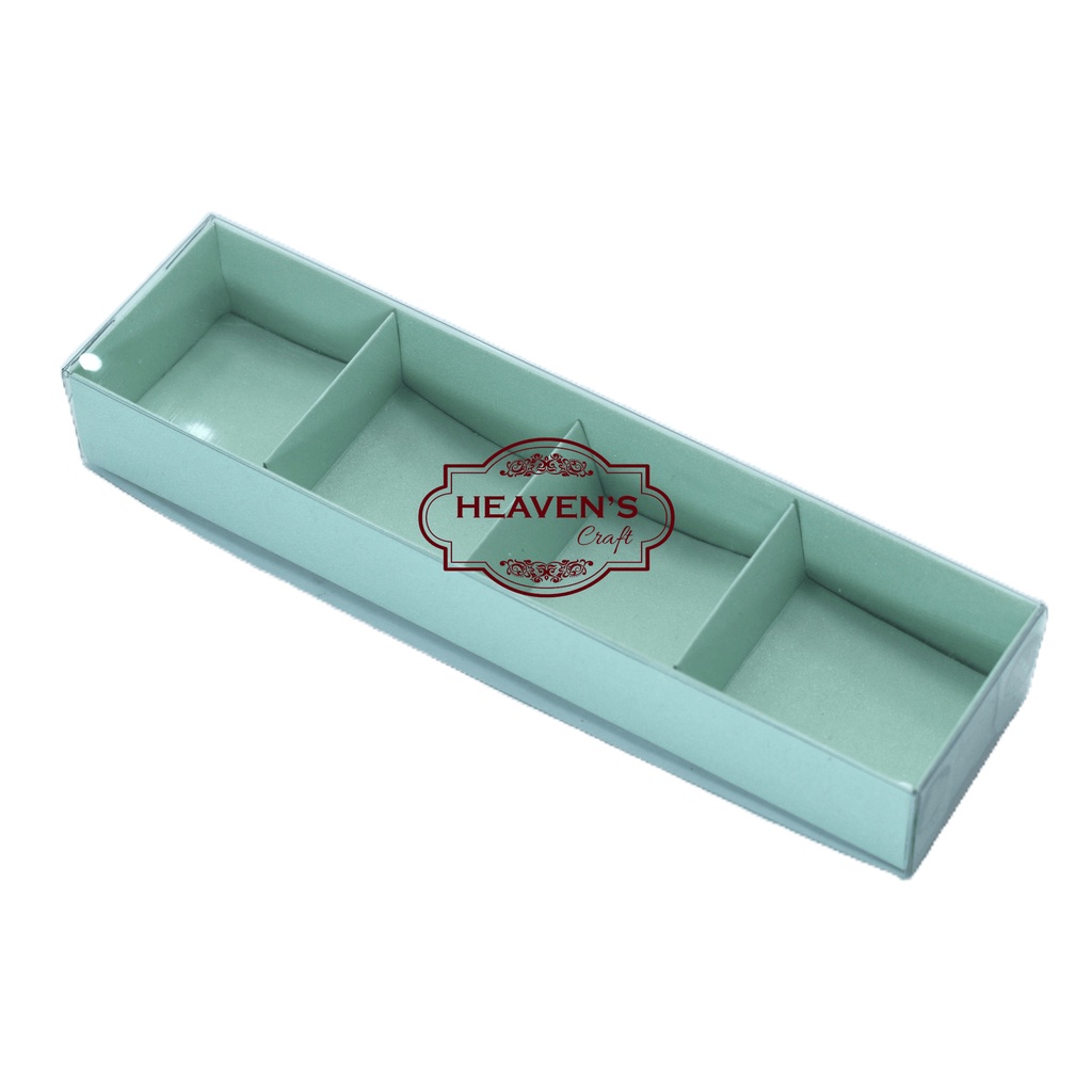 Box mika coklat/praline isi 4