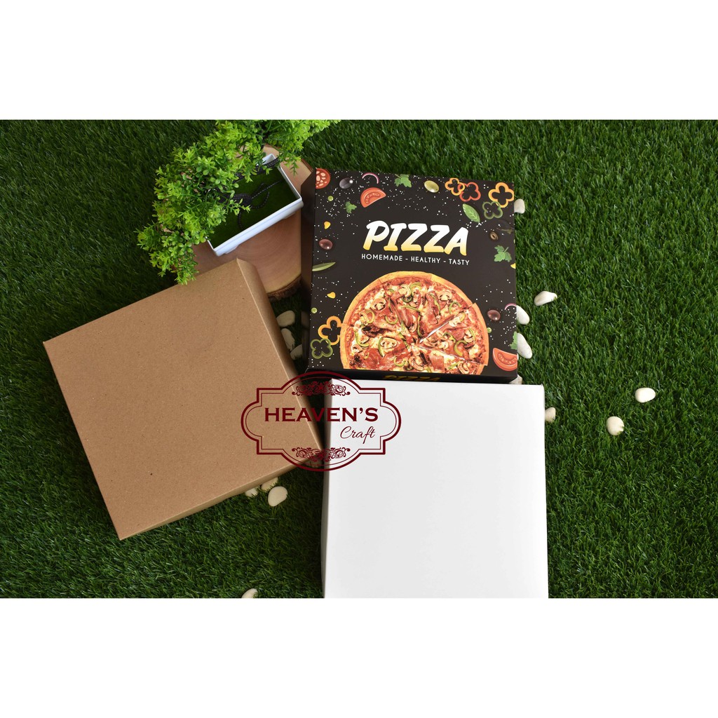 Box pizza 22X22X5 (1pak = 5pcs)