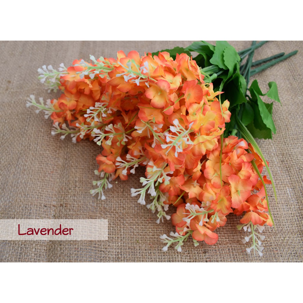 Bunga lavender artificial (1 buket = 5 tangkai)