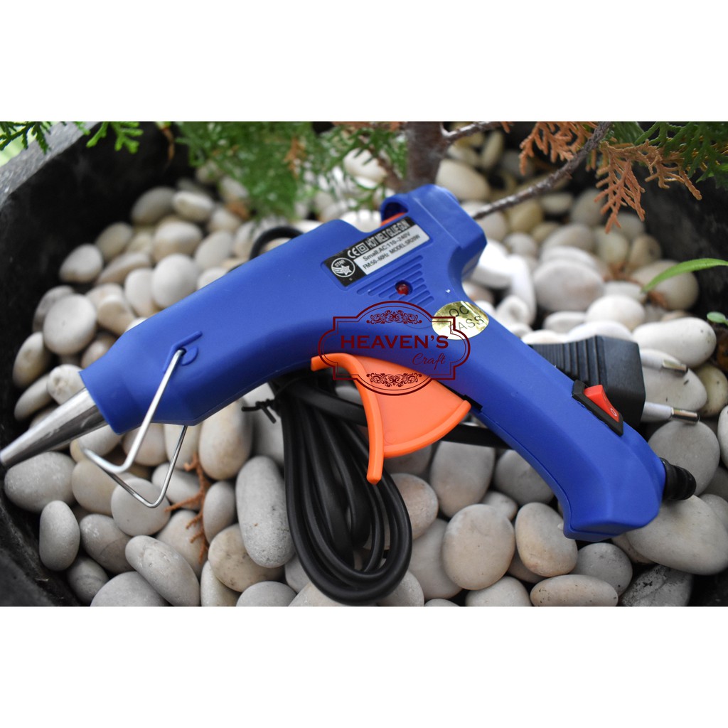 Hot melt glue gun / lem tembak silikon panas