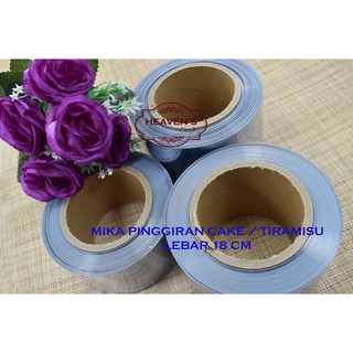 Mika pinggiran cake/tart/tiramisu/nasi 18X50 meter