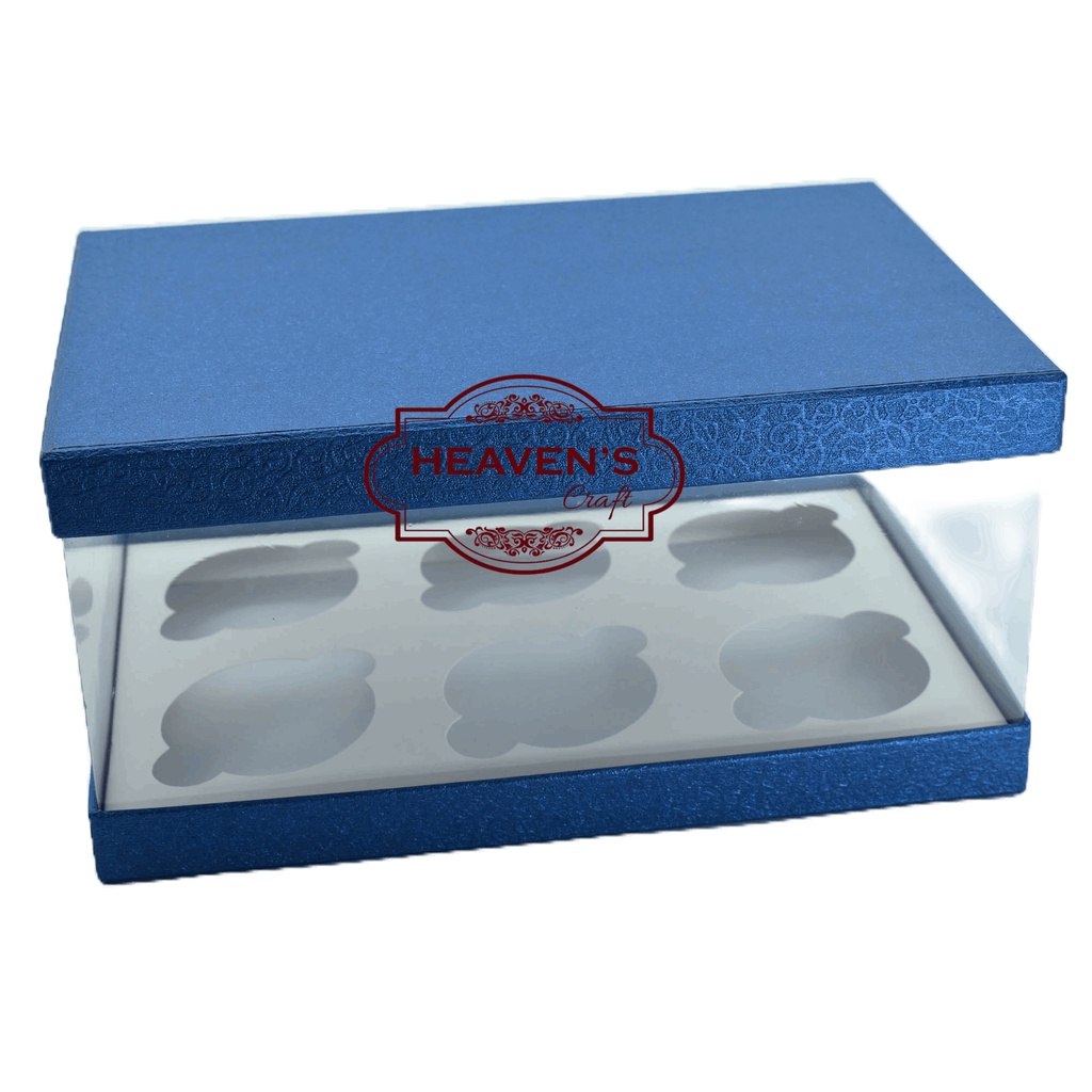 Box cupcake isi 6 (keliling mika)