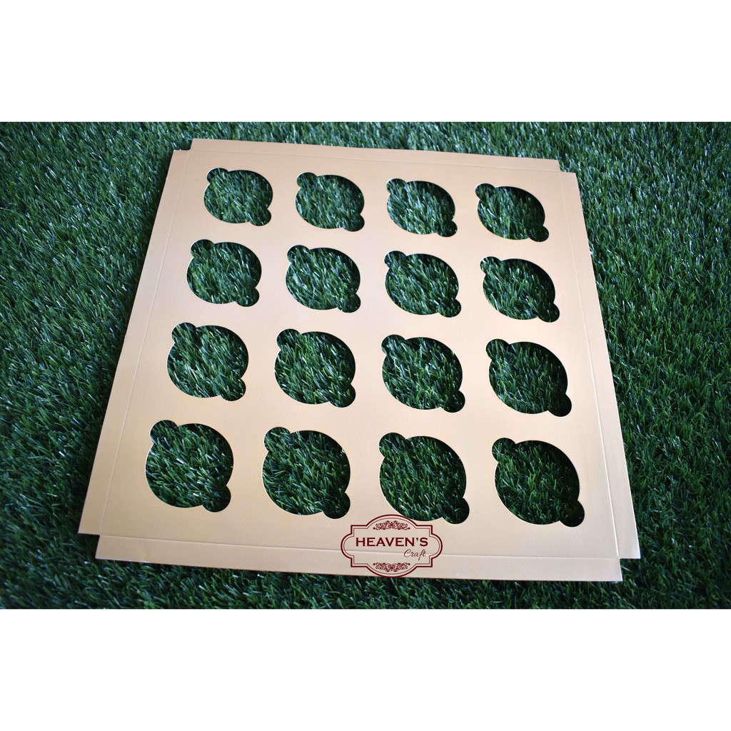 Inner / insert / sekat box cupcake isi 16