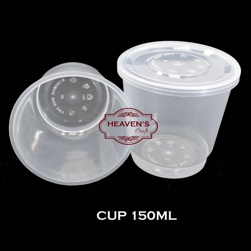 Thinwall round/bulat/food container 150ml