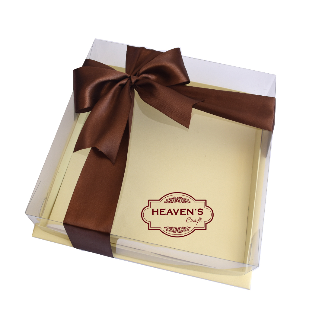 Box kue/tart/mika/pudding 25X25X7 (alas double karton)