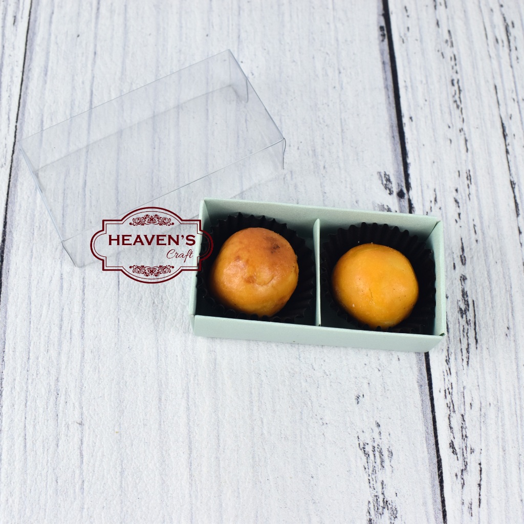 Box mika coklat/praline isi 2