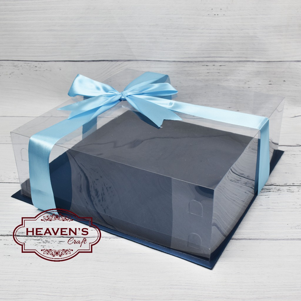 Box kue/tart/mika/pudding 35X35X12 alas Triple karton