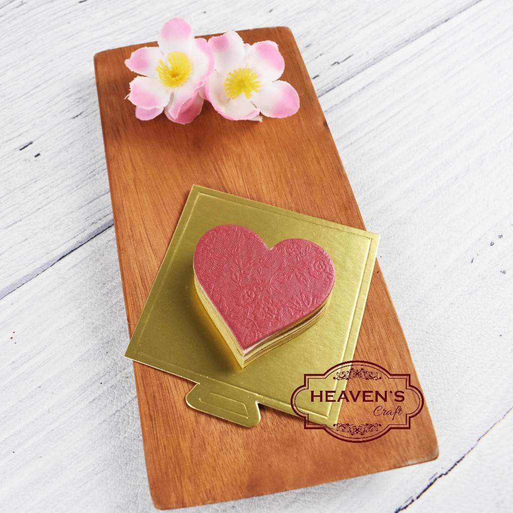 Alas Tatakan Kue/Alas Cake Slice Tiramisu/Alas Persegi