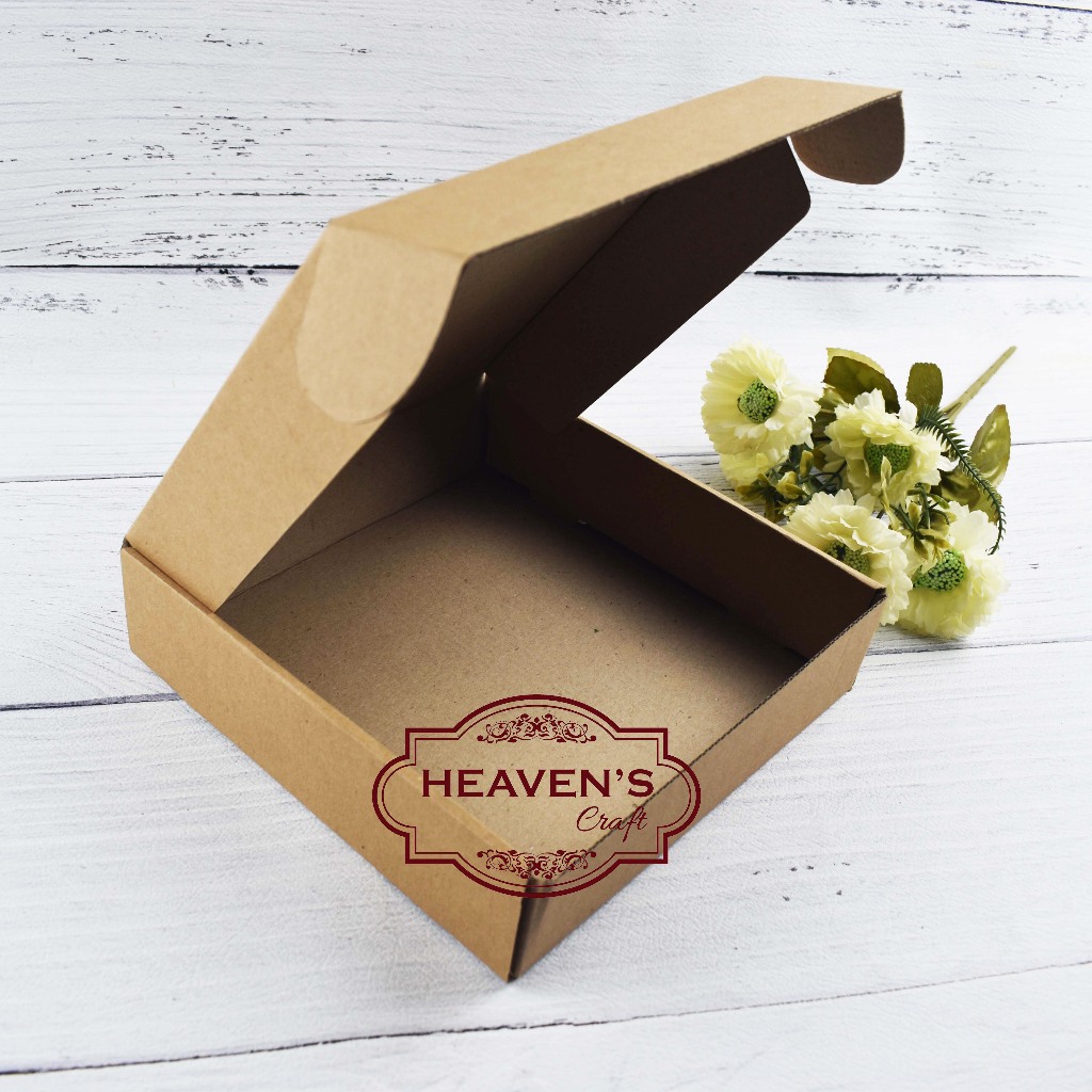 Corrugated Box Slide Lock Square/Dus eflute (per pcs)