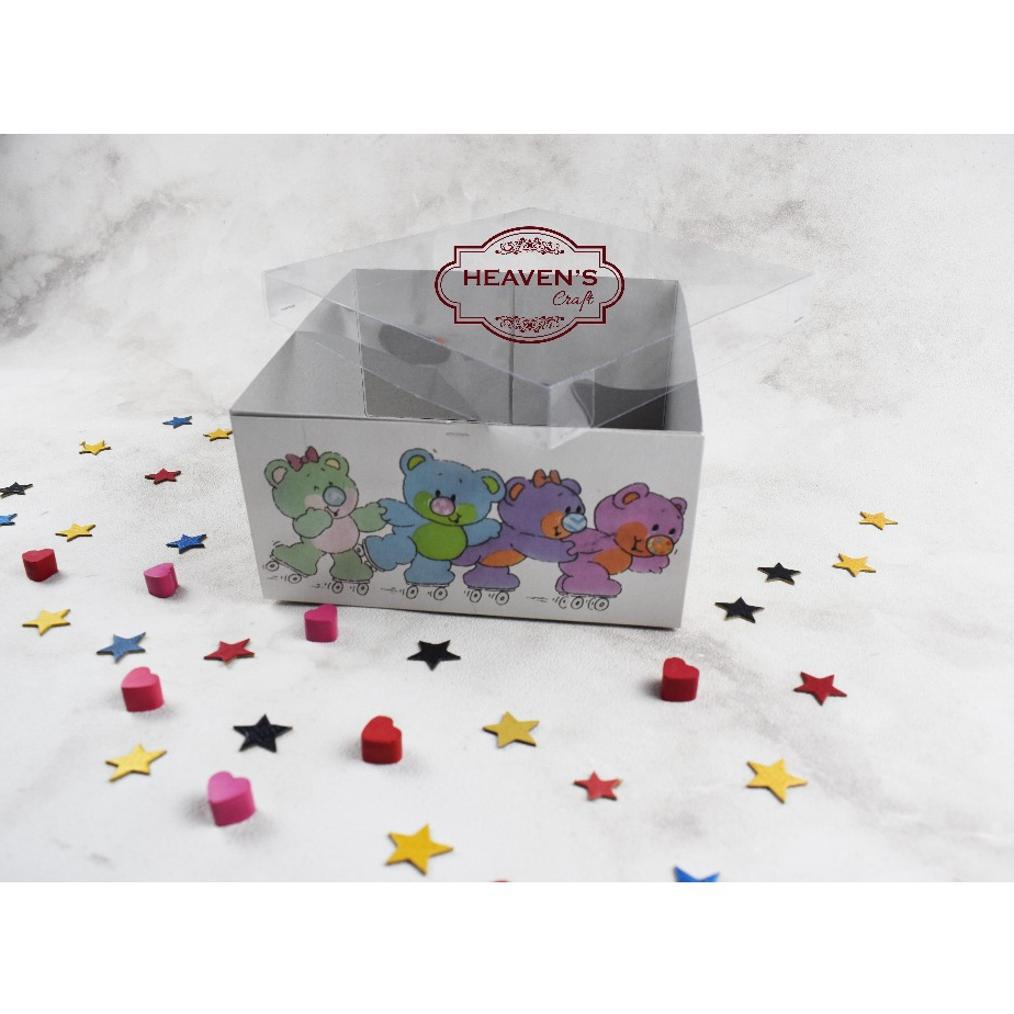 Box Dancing Bears Tutup Full Mika BB081 (1pak=10pcs)